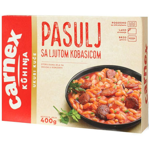 Slika Carnex pasulj ljuta kob 400g