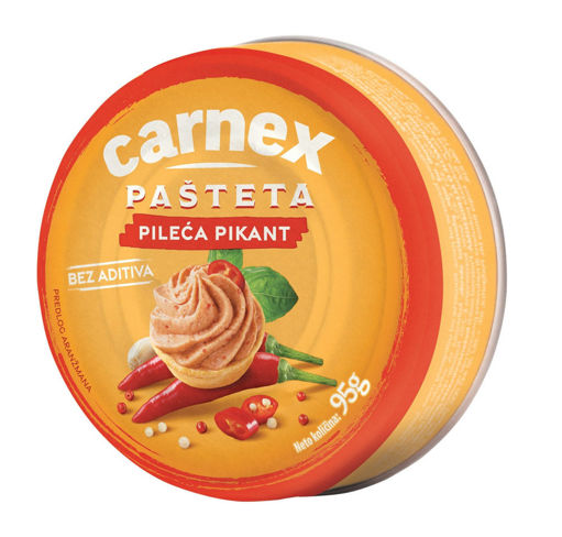 Slika Carnex pasteta pileca pikant 95 g
