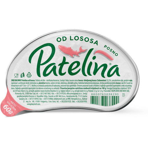 Slika Patelina losos 60 g