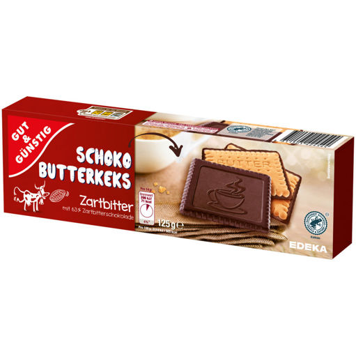 Slika Butterkeks 125 g Crna coko