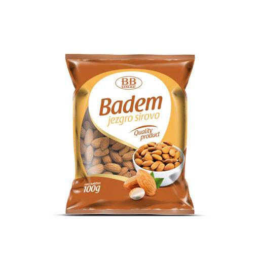 Slika Badem sirovi 100g Unac