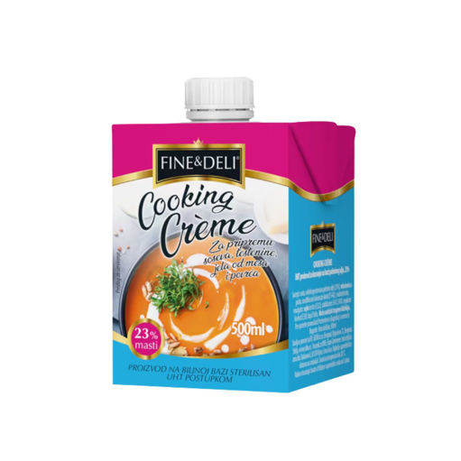 Slika Fine and Deli Cooking Cream za kuvanje 23% m.m. 0.5l