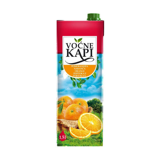Slika Sirup Vocne Kapi Pomorandza 1 L