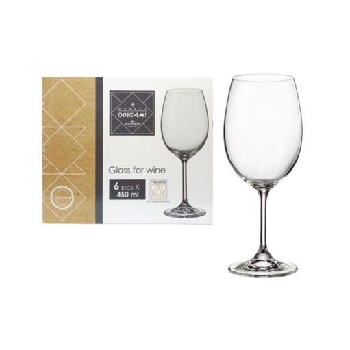 Slika Case 6/1 origami wine kristal