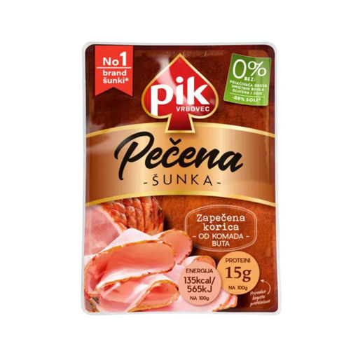 Slika Vrbovec Pecena sunka 125 g slice