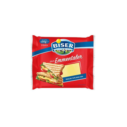 Slika Biser topljeni sir Ementaler 100 g
