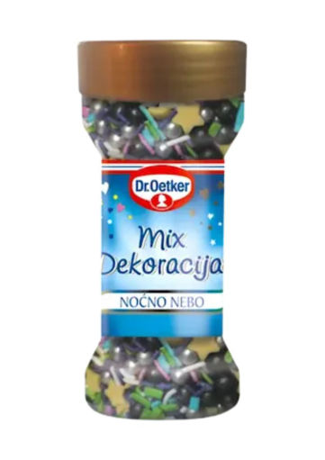 Slika DR. OETKER Mix dekoracija za kolače noćno nebo 50g