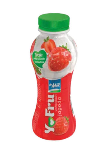 Slika Vocni Jogurt Dr Milk jagoda 330g
