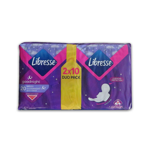 Slika LIBRESSE noćni ulošci MAXI GOODNIGHT DUO 20/1
