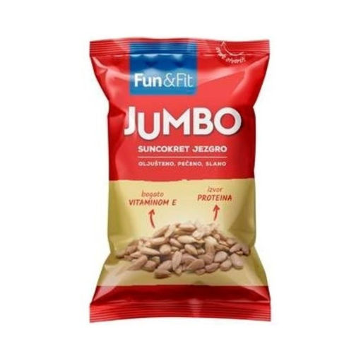 Slika Suncokret JUMBO oljusteni,pešeni,slani 50g
