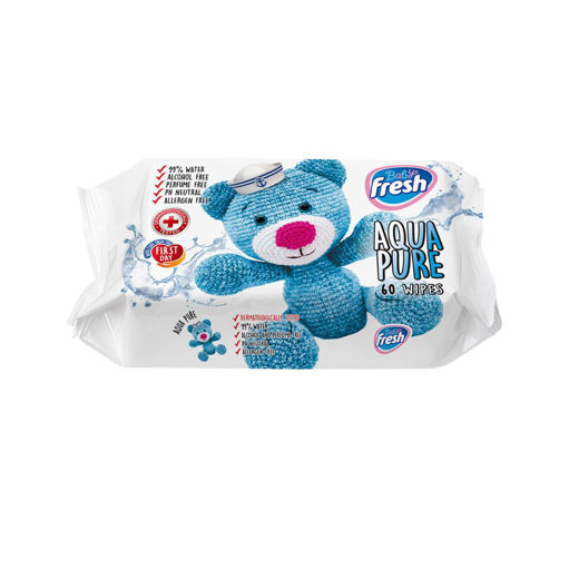 Slika Vlažne maramice Baby aqua pure 60/1
