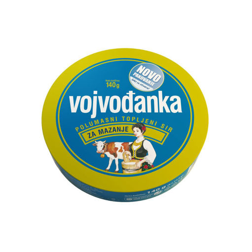 Slika Vojvođanka topljeni sir 140g