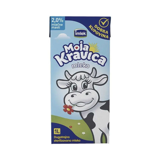 Slika Mleko Kravica 2.0% 1 l TB